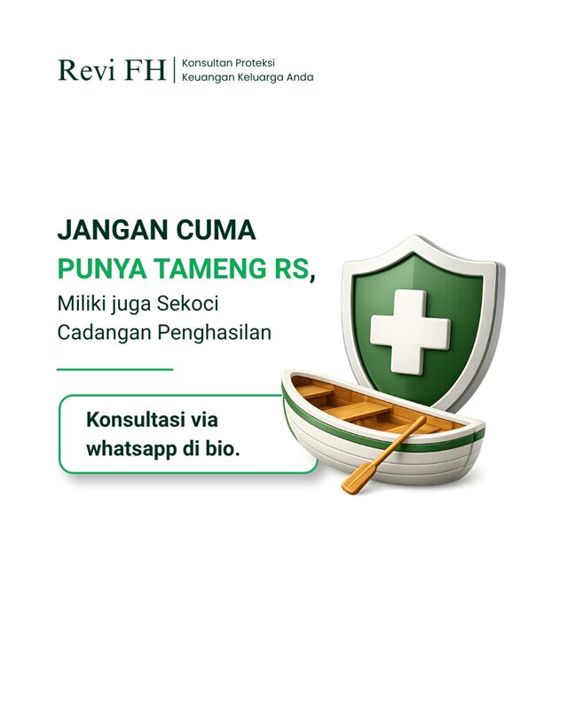 Carousel edukasi: Miliki juga sekoci cadangan penghasilan